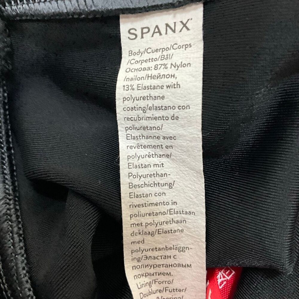 SPANX Faux Leather Leggings - Picture 4 of 4